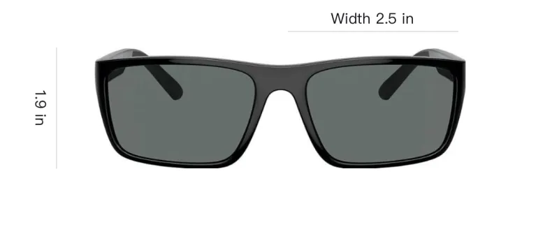 Ferrari Injection Molded Square Sunglasses Unisex Black-3