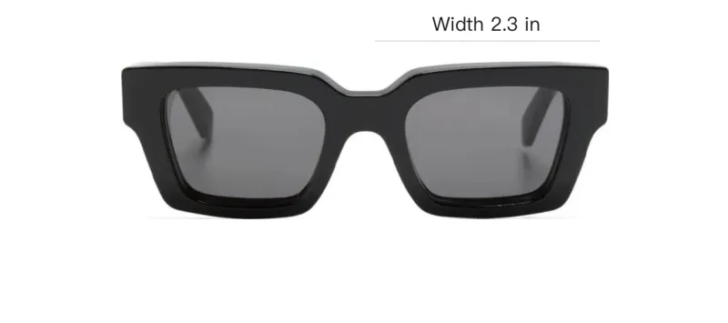 OFF WHITE Virgil Square Frame Sunglasses-5