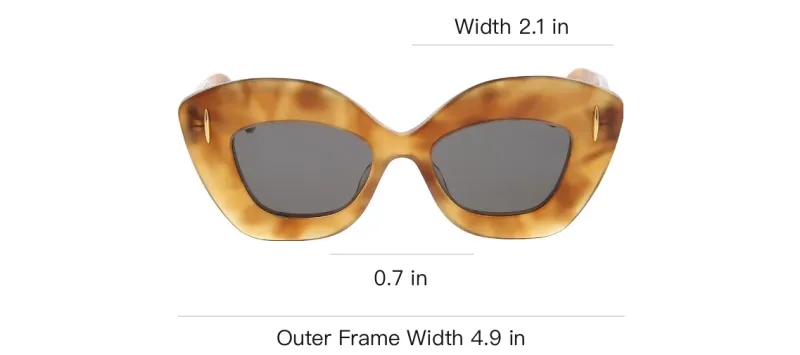 LOEWE Cat Eye Frame Sunglasses-2