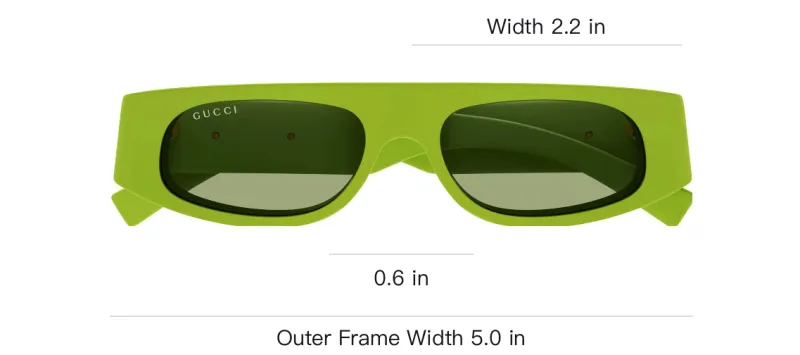 GUCCI GG1771S Geometric frame Sunglasses-2