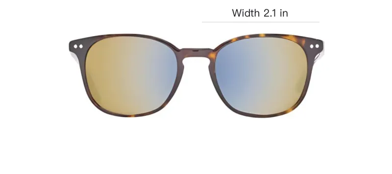 HELLY HANSEN Irregular Shape Sunglasses Unisex Tortoiseshell-1