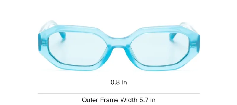 Linda Farrow X The Attico Irene Geometric Sunglasses-2