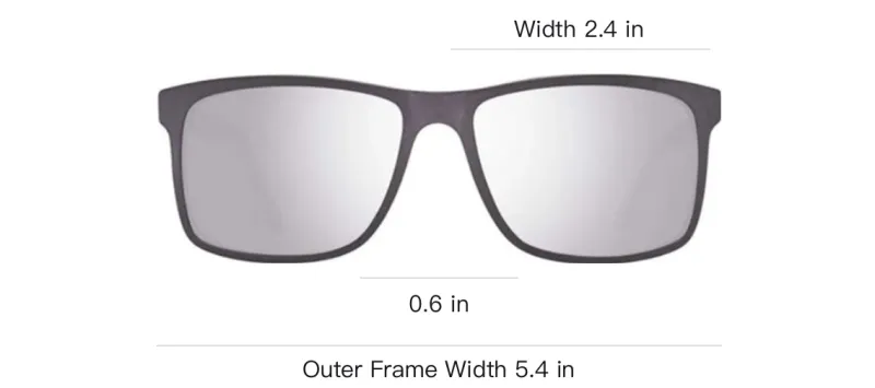 HELLY HANSEN Plastic Square Sunglasses Unisex Black-3