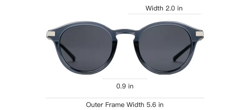 GUCCI Acetate Metal Irregular Shape Sunglasses Unisex Blue-1
