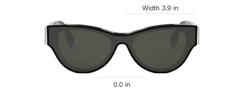 FENDI Cat Eye Frame Sunglasses-3