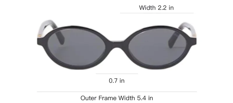 MIU MIU Acetate Irregular Shape Sunglasses Women's Black-2