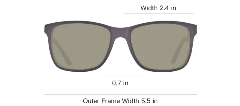 HELLY HANSEN Plastic Square Sunglasses Men's Black-3