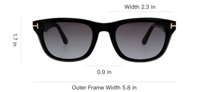 TOM FORD Kendel Square Sunglasses-2