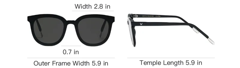 GENTLE MONSTER Round Sunglasses Unisex Black-5