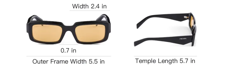 PRADA Rectangle-frame Sunglasses-3