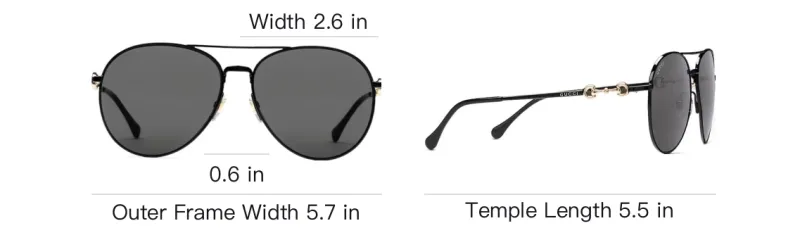 GUCCI Aviator Sunglasses-3