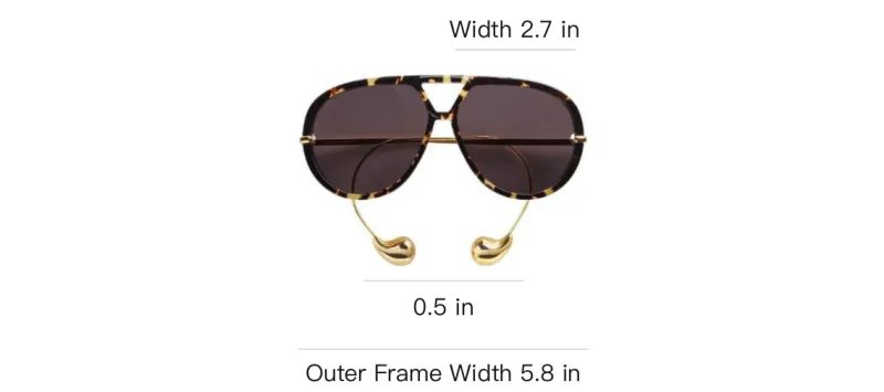 Bottega Veneta Pilot Frame Sunglasses-3