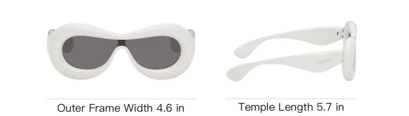 LOEWE Inflated Mask Sunglasses-3