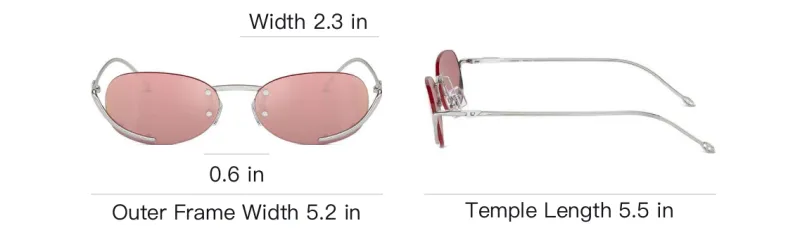 DIESEL 0DL1004 Oval frame Sunglasses-4