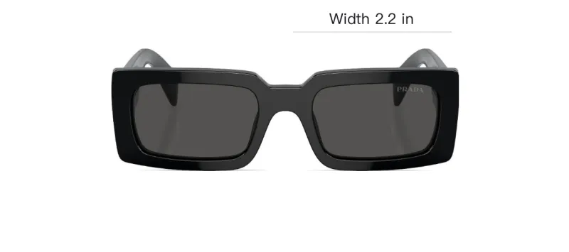 PRADA Rectangular Frame Sunglasses-3