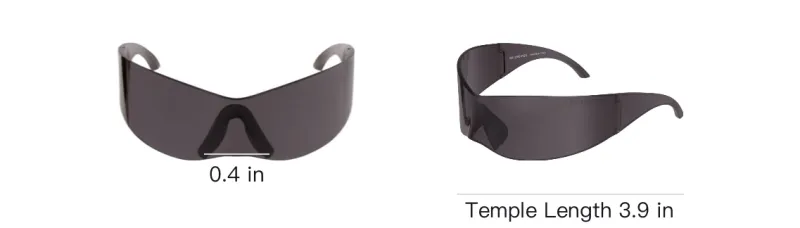 Balenciaga Mask Frame Sunglasses-4
