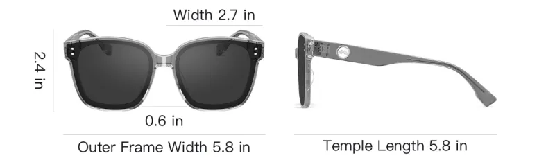 MOLSION Plate Frame Square Sunglasses Unisex Multicolor-5