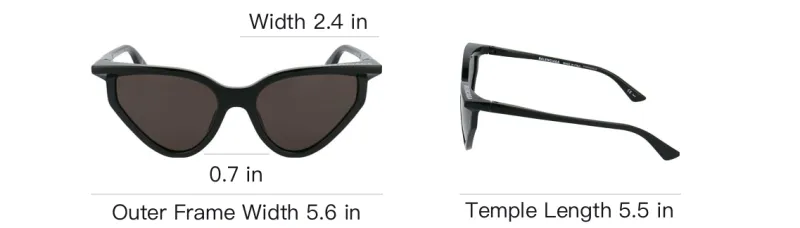 Balenciaga Rim Cat Sunglasses-4