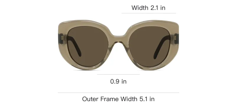 LOEWE Irregular Shape Sunglasses Unisex Brown-2