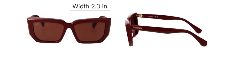 MaxMara Rectangular Frame Sunglasses-4