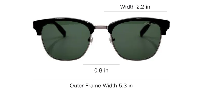 MONTBLANC Sunglasses Men Black Gunmetal-3