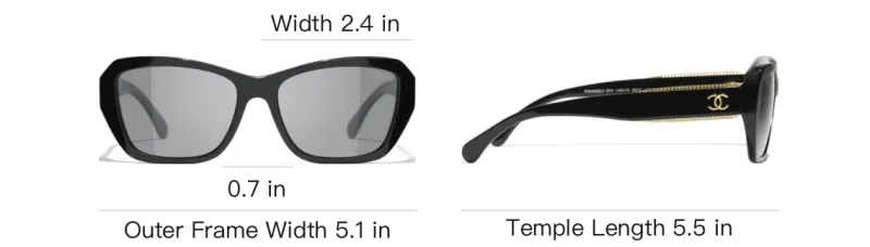 CHANEL Butterfly Polarized Sunglasses-3