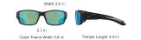 Vulcanized low-top trainers and rectangular frame sunglasses
