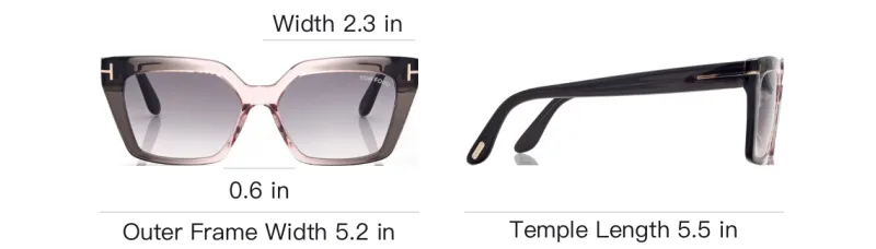 TOM FORD Winona Cat eye Sunglasses-3