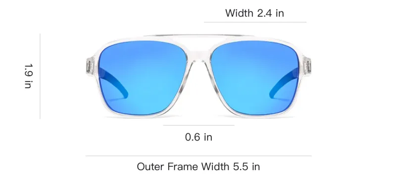 RUDY PROJECT TR90 Aviator Sunglasses Unisex Transparent-4
