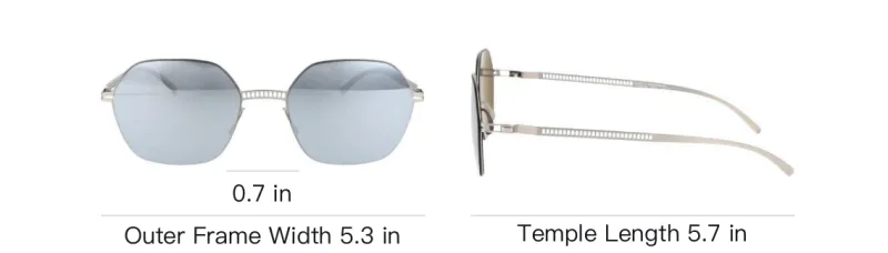 MYKITA X Maison Margiela Square Frame Sunglasses-4
