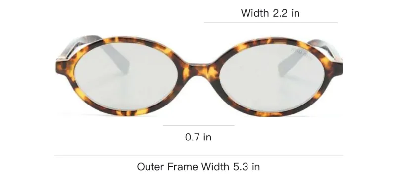MIU MIU Runway Logo plaque Sunglasses-3