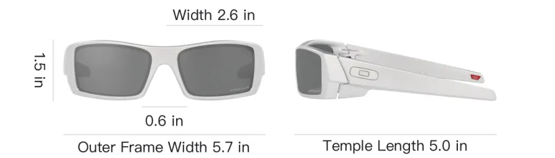 Oakley   Irregular Shape Sunglasses Men's Gray-3
