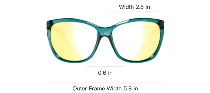 GUESS Plastic Butterfly Sunglasses Women's Lake Green-2