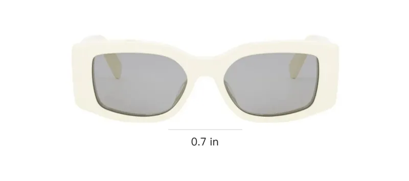 CELINE Rectangular Frame Sunglasses-3