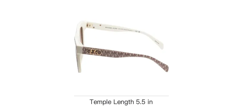 MICHAEL KORS Square Sunglasses Women's White-2
