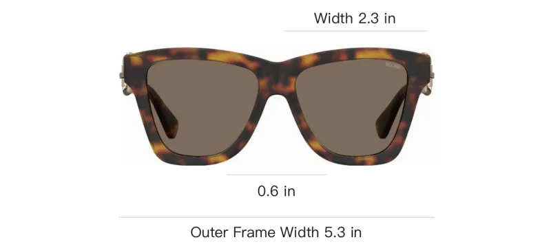MOSCHINO Tortoise shell Sunglasses-2