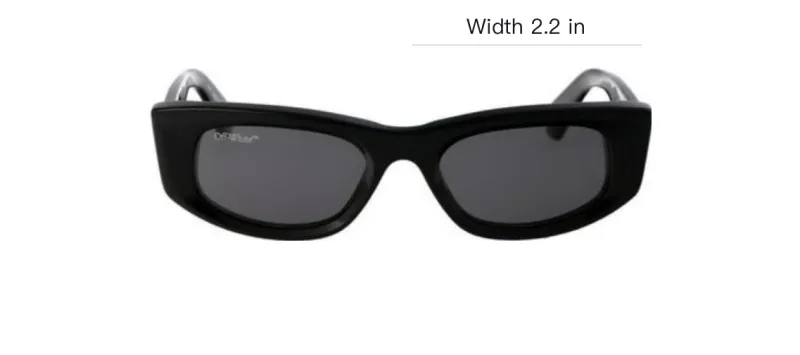 OFF WHITE Matera Rectangle Frame Sunglasses-4