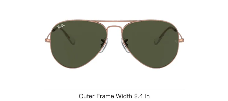 RayBan Tinted lenses Aviator frame Sunglasses-3