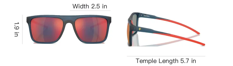 Ferrari Scuderia Ferrari Square frame Sunglasses-4