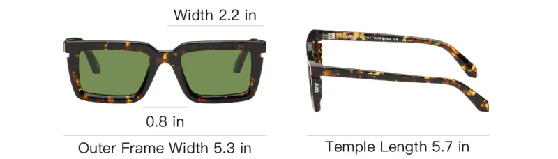 OFF-WHITE Tucson Square-frame Sunglasses-3