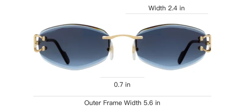 Cartier Eyewear Signature C Oval frame Sunglasses-3