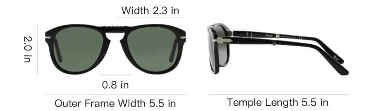 PERSOL Steve McQueen Pilot Frame Sunglasses-3