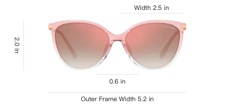 MICHAEL KORS Dupont Cat Eye Frame Sunglasses-4