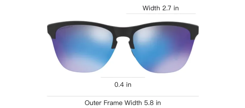 Oakley TR/Memory Plastic Irregular Shape Sunglasses Unisex Black-4