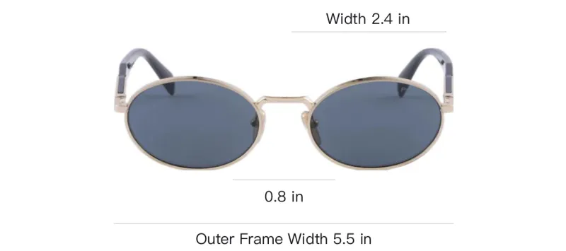 PRADA Tinted Oval-frame Sunglasses-3