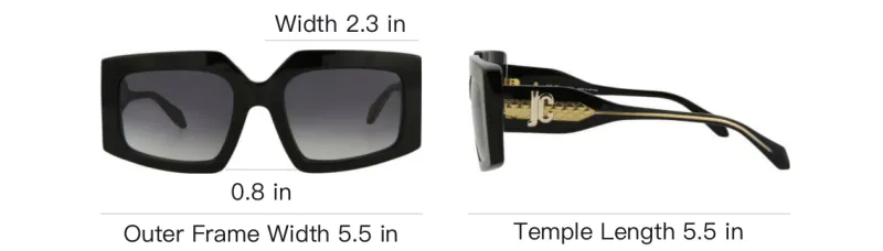 Just Cavalli Logo plaque Sunglasses-3