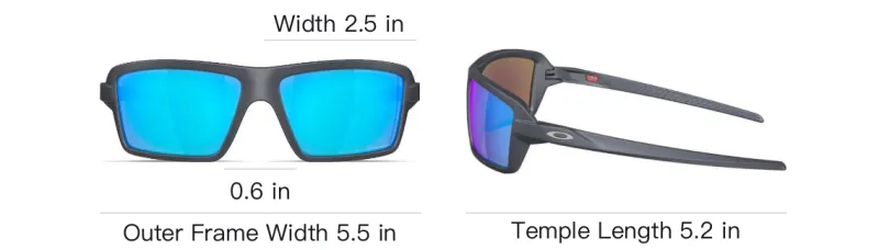 Oakley Cables Square fram Sunglasses-5