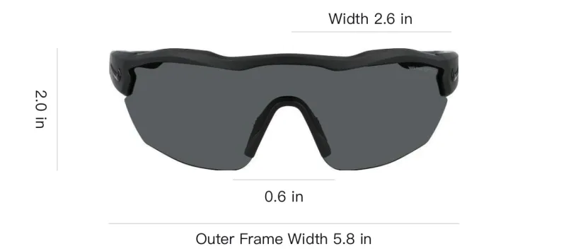 Nike Irregular Shape Sunglasses Men's Black-2