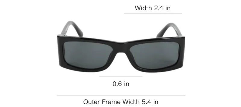 PRADA Square Sunglasses Men's Black-2
