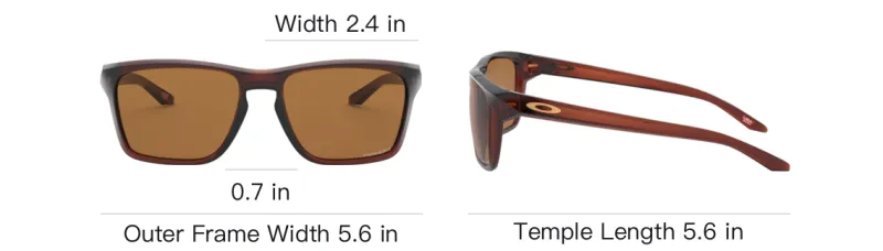Oakley O_Matter Irregular Shape Sunglasses Men's Brown-3